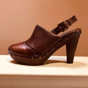 Banana Republic high heel mules